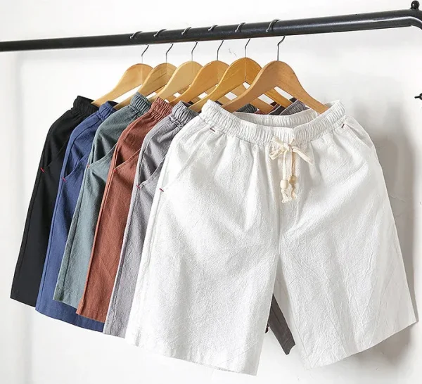 pantalones cortos de algodón cómodos