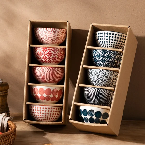 Juego de cuencos de arroz shogo premium