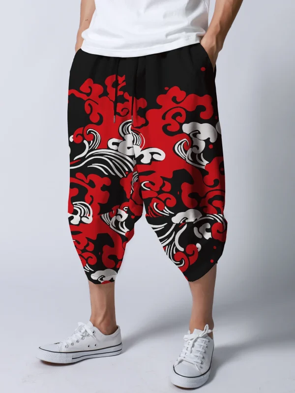pantalón de hombre uwajima estilo deportivo