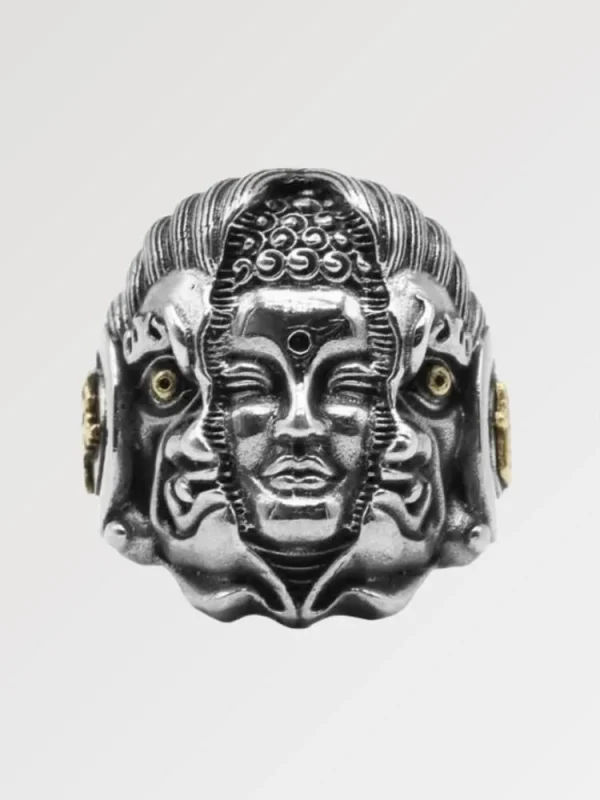 anillo de plata celta 'kurobe'