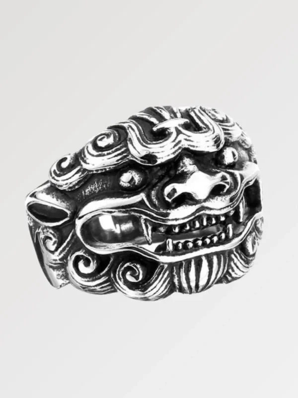 anillo japonés de demonio tradicional