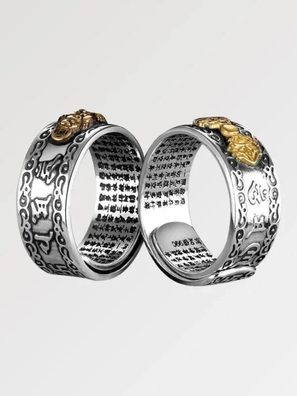 anillo grabado en el interior kingu