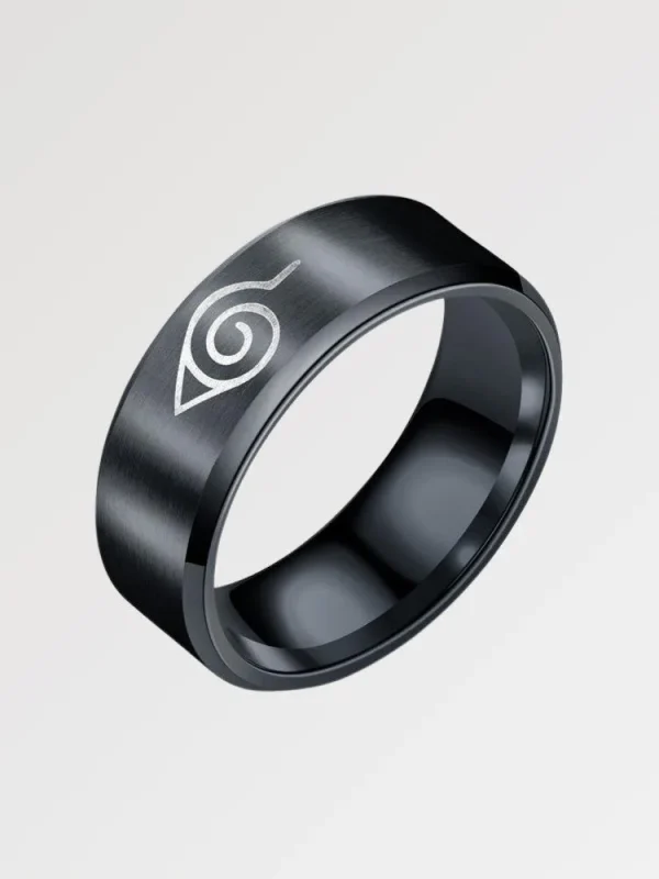 anillo símbolo de Konoha