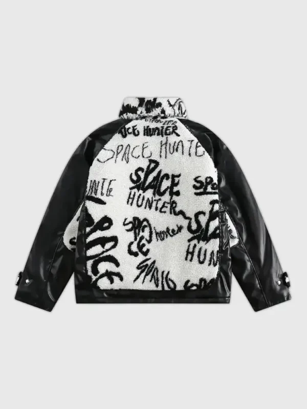 chaqueta acolchada estilo streetwear