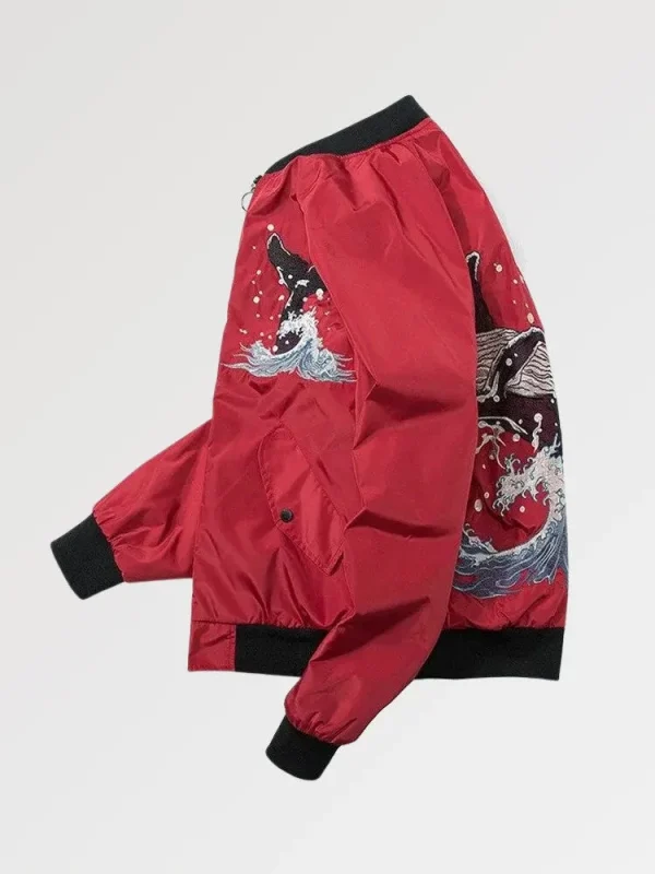 bombardero japonés rojo wave X Whale