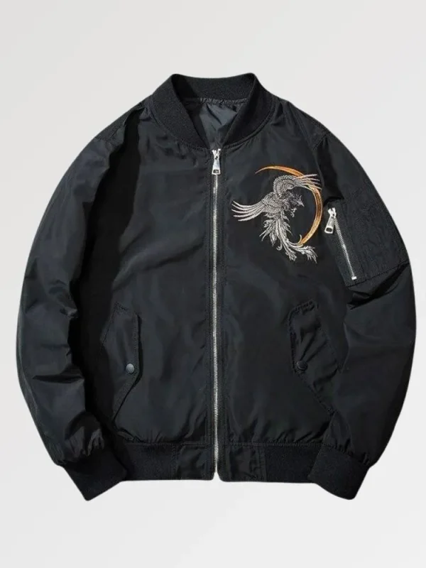 chaqueta bomber de estilo japonés yosukajan