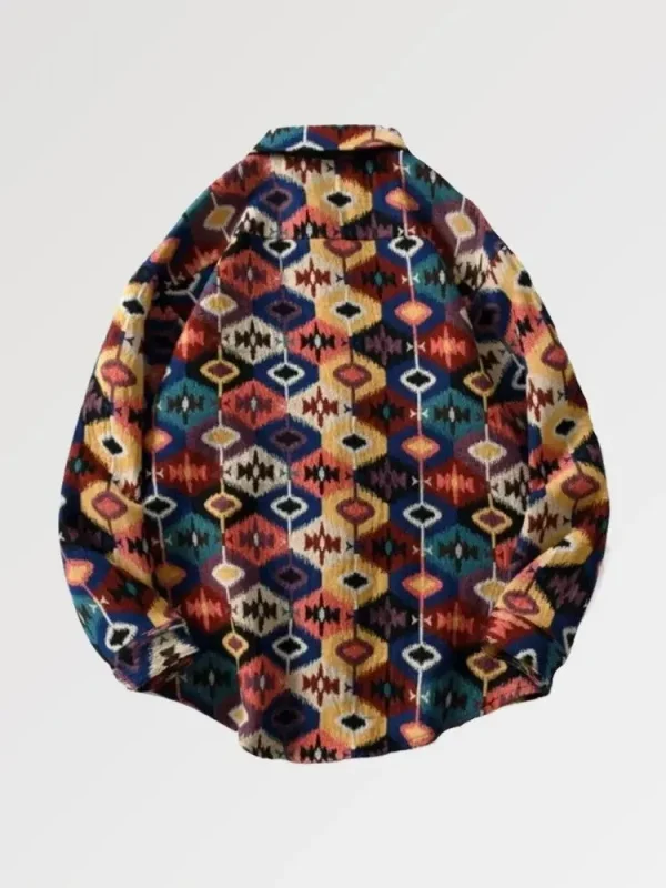 camisa de franela acolchada miyama