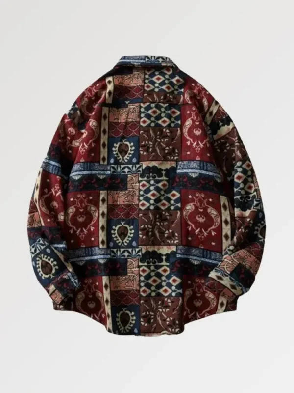 camisa de franela roja kurume