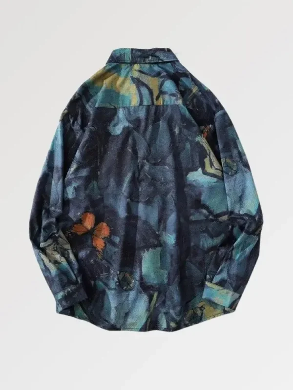 camisa tatsuno extragrande para hombre