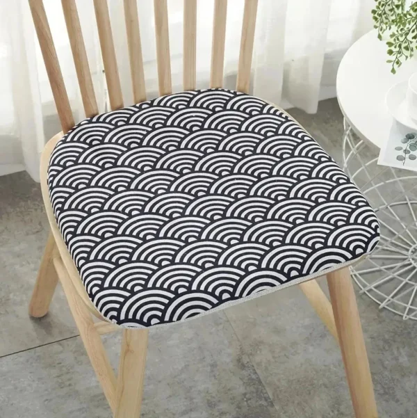 cojín de silla plano japonés kasuga