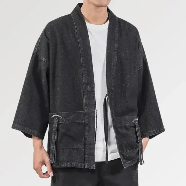 chaqueta tipo kimono vaquera kazuko