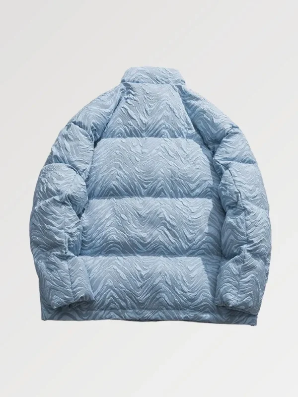 chaqueta de plumón gruesa y cónica arn911