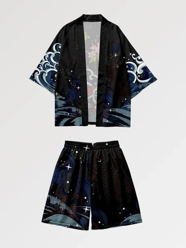 conjunto de kimono Koi X Sakura