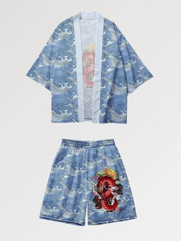 conjunto de kimono Red Drake