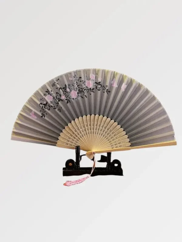 abanico antiguo toshi de Japón