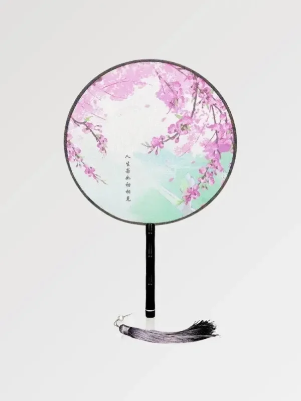 abanico japonés redondo sakura tahara