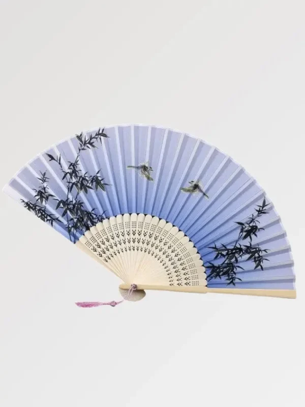 abanico japonés de papel hurihara