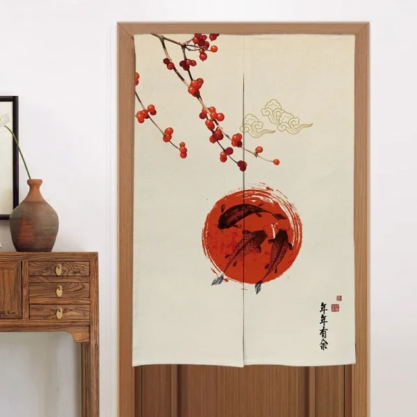 cortina de panel japonesa