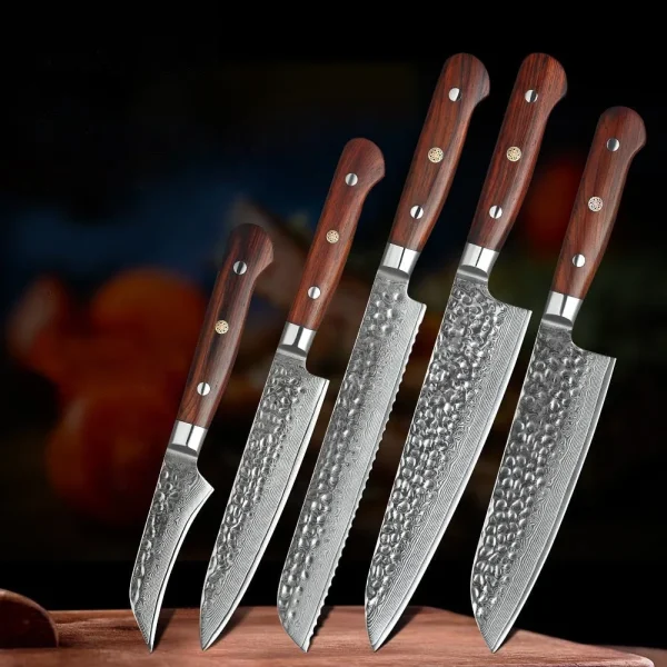 cuchillos Sekiryu de acero japonés
