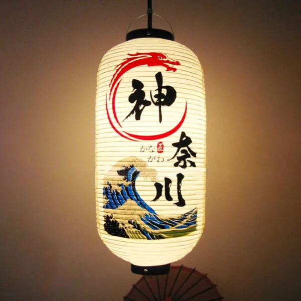 linterna japonesa colgante