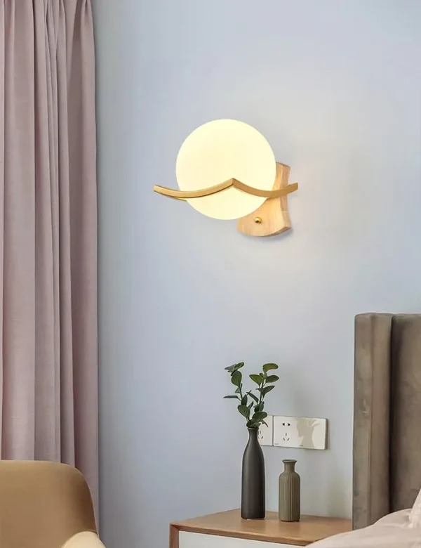 lámpara de pared para dormitorio