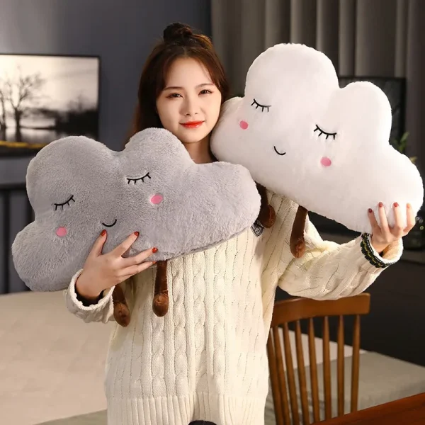 cojín de nube kawaii