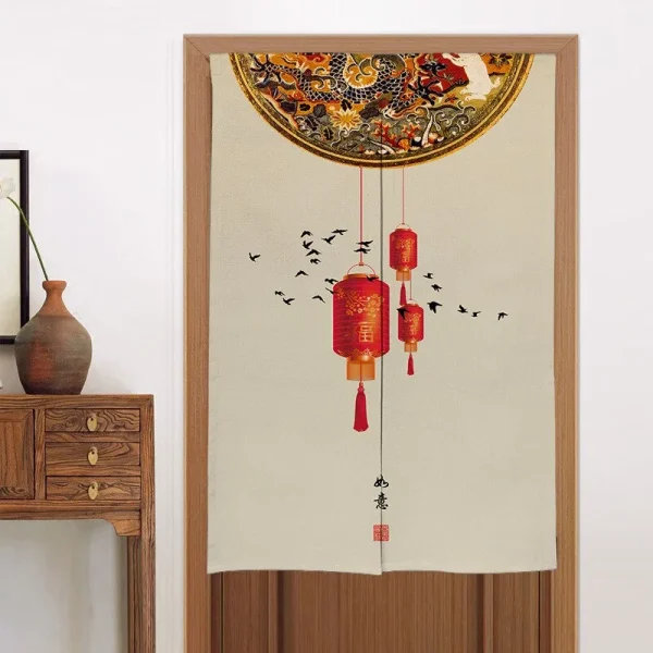cortinas de estilo japonés