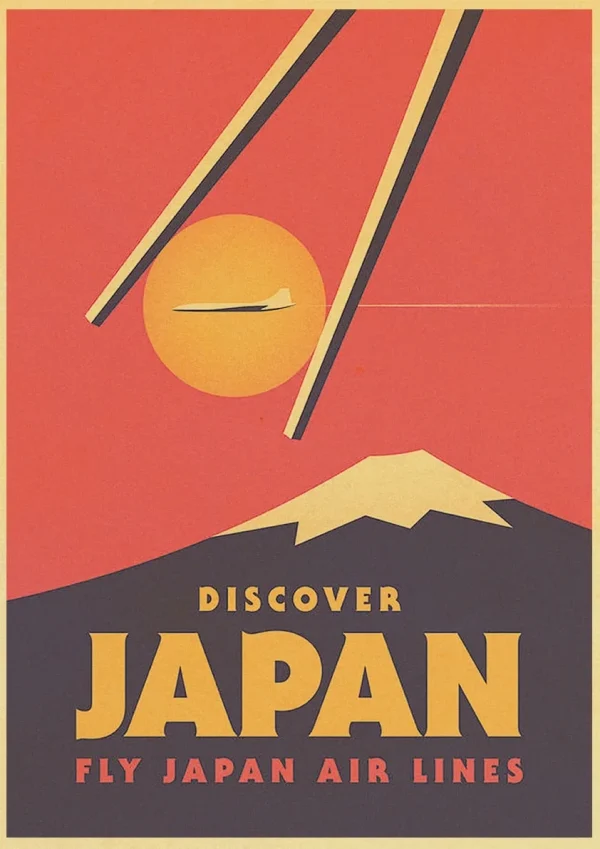 cartel japonés para promociones