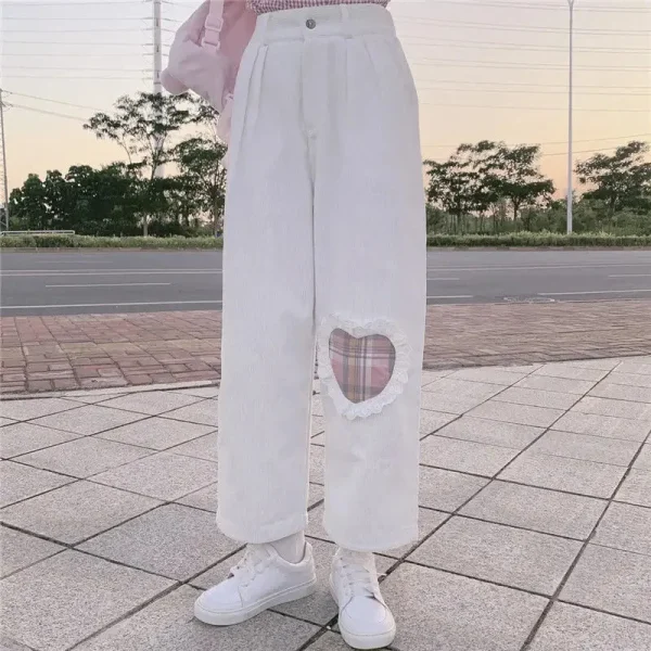 pantalones kawaii coloridos