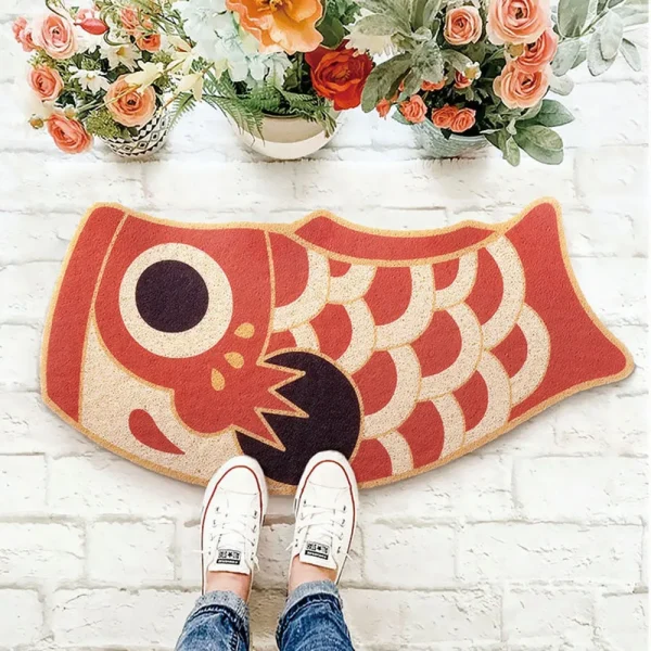 alfombra japonesa Koi