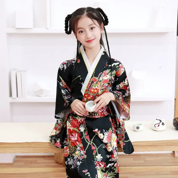 vestido tradicional japonés para niños
