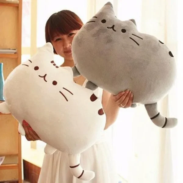 cojín de gato kawaii