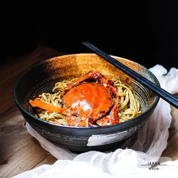 tazón de ramen de cerámica Tsukuda