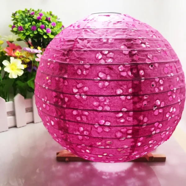 bola rosa decorativa