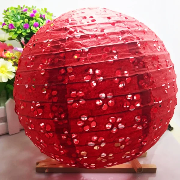 bola roja de cerámica japonesa