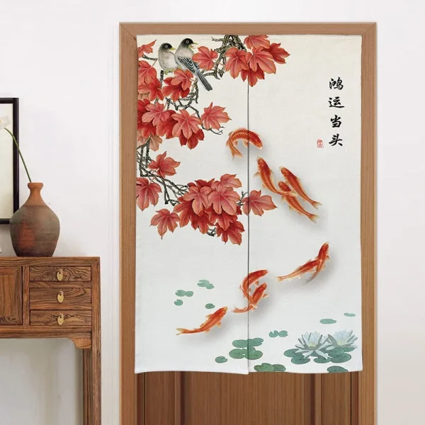 cortina de puerta japonesa