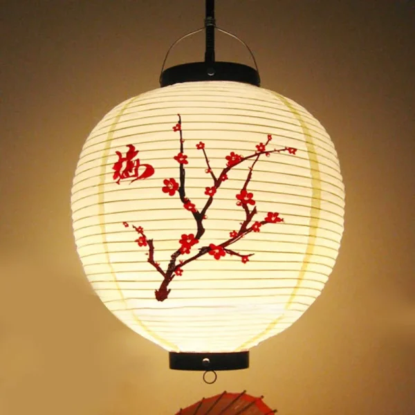 árbol de faroles japoneses