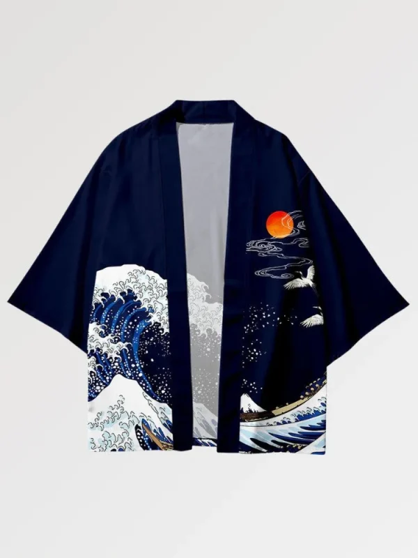 haori hombres kanagawa