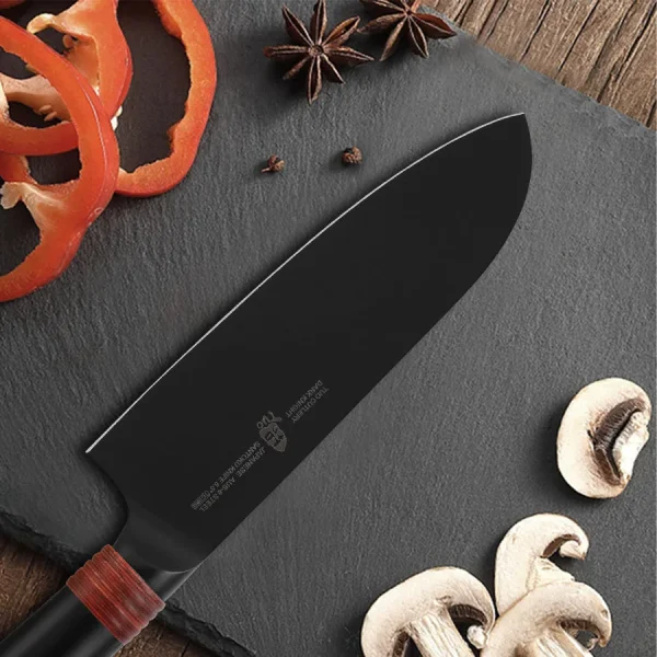 cuchillo japonés de cocina parte forjada a mano