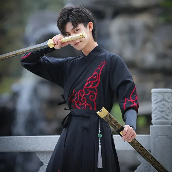 kimono samurái para hombre