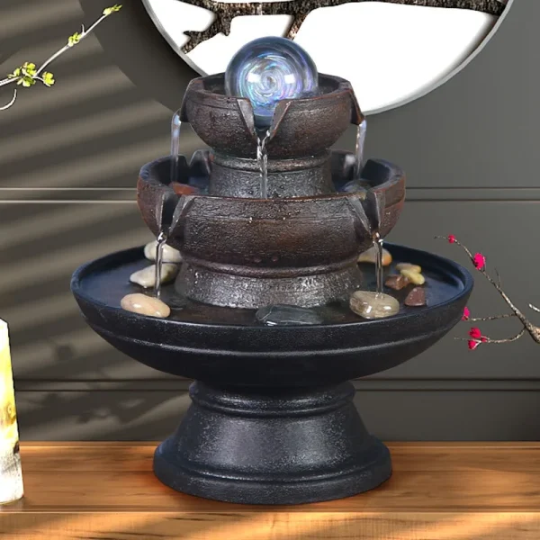pequeña fuente japonesa