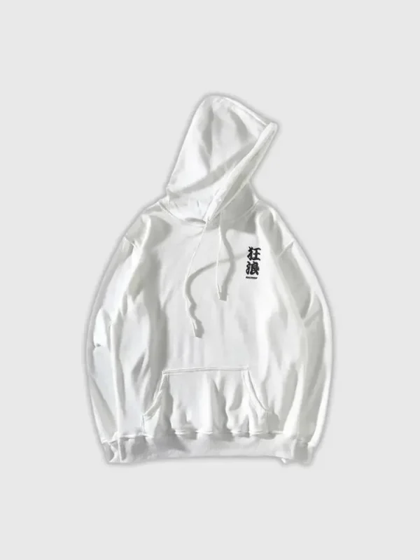 sudadera con capucha con estampado japonés chokiya