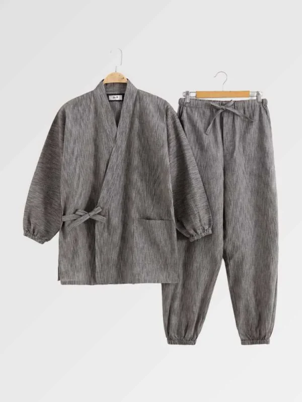 ropa tradicional japonesa jinbei hakodate