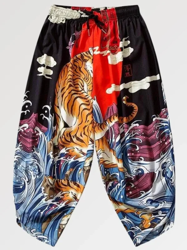 pantalones de chándal japoneses harajuku