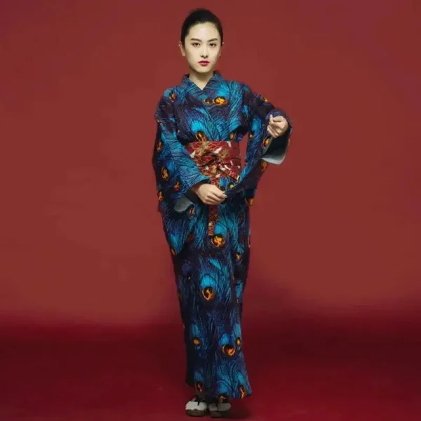 kimono de mujer de estilo japonés sanaé