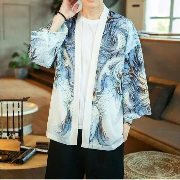 kimono de dragón para hombre edición Kaïto