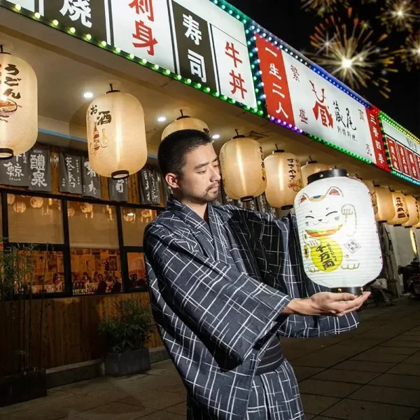 kimono de hombre talla grande iwakura