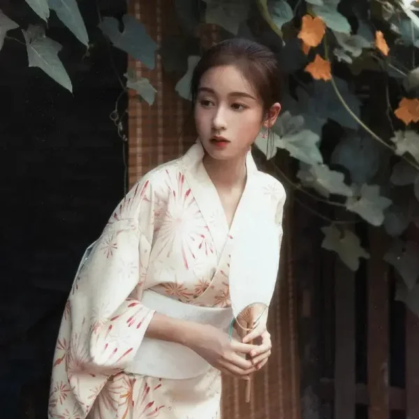 kimono japonés para mujer Hanabi