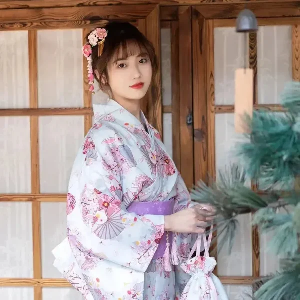 kimono japonés kawaii para mujer komotori
