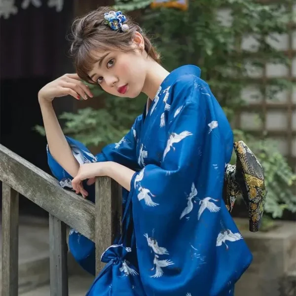 kimono japonés para mujer Miyazaki